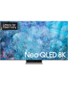 SAMSUNG Neo QLED GQ-65QN900A - 65 - QLED-TV - 8K/FUHD, twin tuner, HDR, 100Hz panel - silver - nr 1