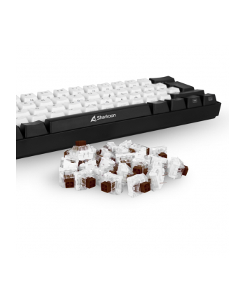 Sharkoon Kailh Box Brown switch set, key switches (brown/transparent, 35 Pieces)