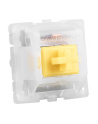 Sharkoon Gateron Cap Milky-Yellow switch set, button switches (yellow/Kolor: BIAŁY, 35 pieces) - nr 13