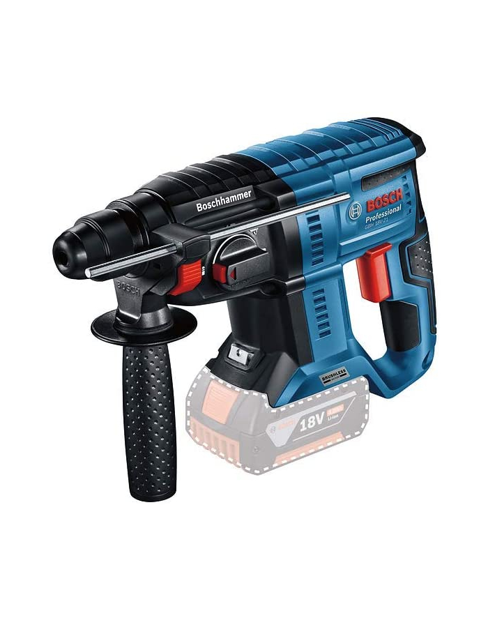bosch powertools Bosch Cordless Hammer Drill GBH 18V-21 Professional solo, 18V (blue/Kolor: CZARNY, without battery and charger) główny