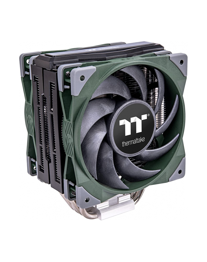 Thermaltake TOUGHAIR 510 CPU Air Cooler Racing Green, CPU cooler (Kolor: CZARNY/green) główny