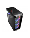 Sharkoon TK5M RGB, tower housing, Kolor: CZARNY, tempered glass - window - nr 14