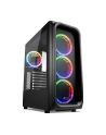 Sharkoon TK5M RGB, tower housing, Kolor: CZARNY, tempered glass - window - nr 20