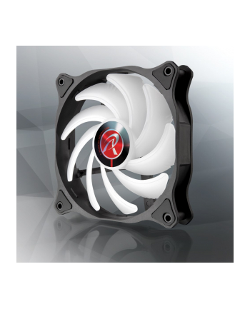 RAIJINTEK EOS 12 RBW ADD -2 120x120x25, case fan (Kolor: CZARNY/transparent, 2 pieces, without controller)