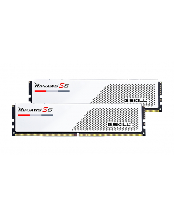 G.Skill DDR5 64 GB 6000 - CL - 30 - Dual-Kit - Ripjaws S5 - DIMM - Kolor: BIAŁY