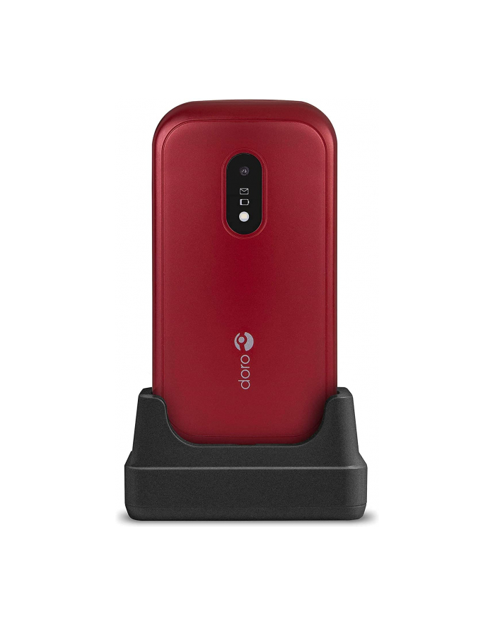 Doro 6040, clamshell phone (red/Kolor: BIAŁY, 2G) główny