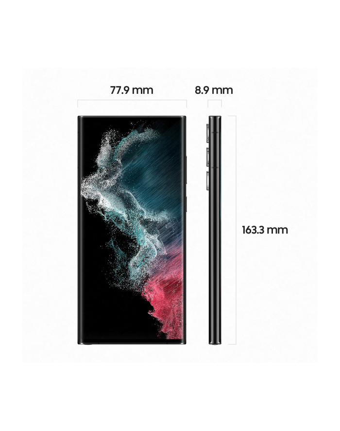 SAMSUNG Galaxy S22 Ultra - 6.8 - 128GB, Cell Phone (Phantom Black, System Android 12, 8GB) główny