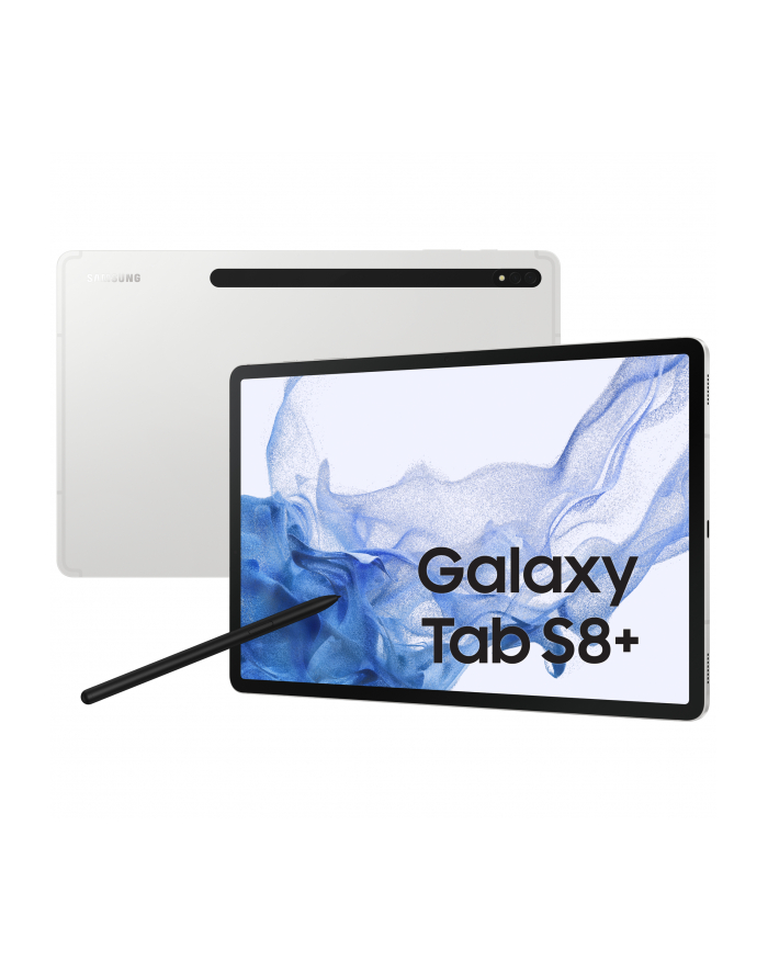 SAMSUNG Galaxy Tab S8+- 12.4 - 256GB - System Android, silver główny