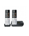 Gigaset COMFORT 500A Duo, analogue telephone (silver/Kolor: CZARNY, 2 handsets) - nr 10