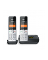 Gigaset COMFORT 500A Duo, analogue telephone (silver/Kolor: CZARNY, 2 handsets) - nr 3