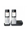 Gigaset COMFORT 500A Duo, analogue telephone (silver/Kolor: CZARNY, 2 handsets) - nr 4