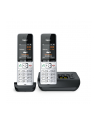Gigaset COMFORT 500A Duo, analogue telephone (silver/Kolor: CZARNY, 2 handsets) - nr 8