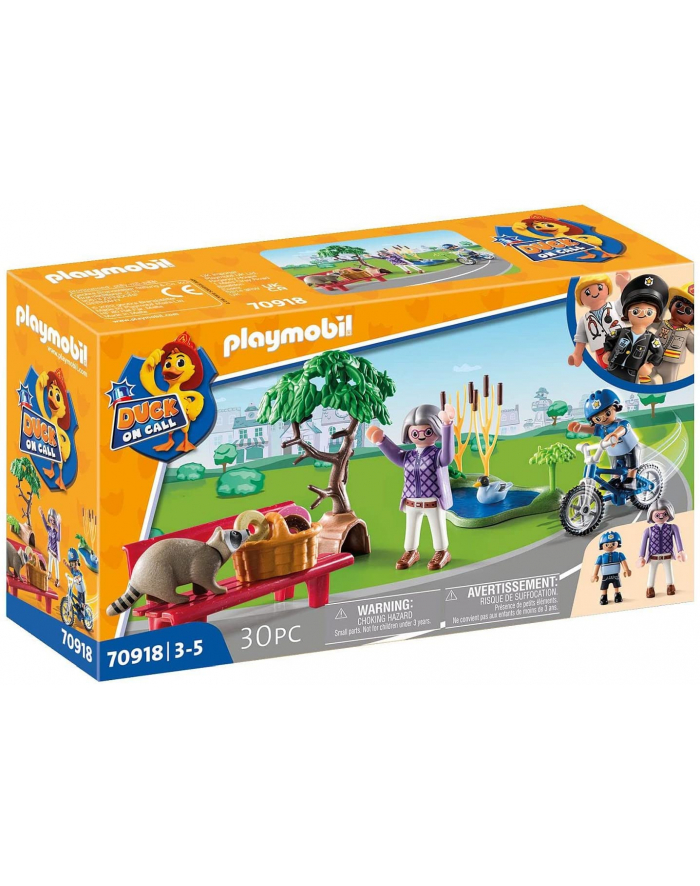 PLAYMOBIL 70918 DUCK ON CALL - Police Action. Catch the thief!, construction toy główny