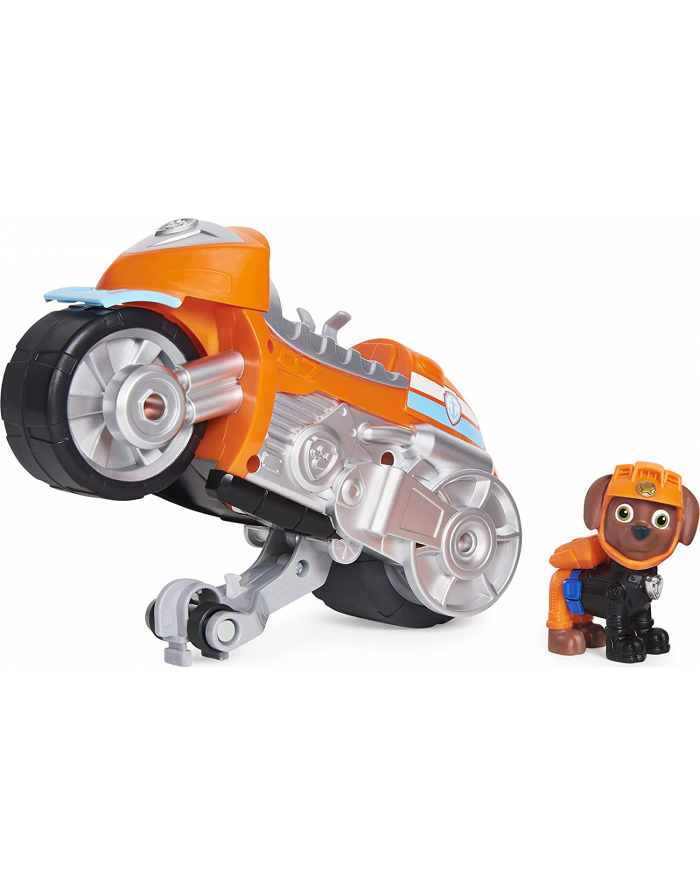 spinmaster Spin Master Paw Patrol Moto Pups Zuma's Motorbike Toy Vehicle (orange/silver, with toy figure) główny