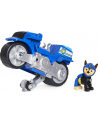 spinmaster Spin Master Paw Patrol Moto Pups Chases Motorcycle Toy Vehicle (Blue/Grey with Toy Figure) - nr 1