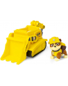 spinmaster Spin Master Paw Patrol Rubbles Bulldozer Model Vehicle (With Collectible Figure) - nr 1