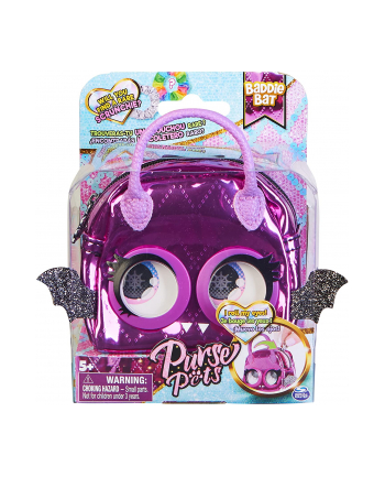 spinmaster Spin Master Micro Purse Pets Bat Bag (Purple)