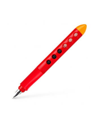 Faber-Castell Scribolino fountain pen, left-handed, red, fountain pen (red)