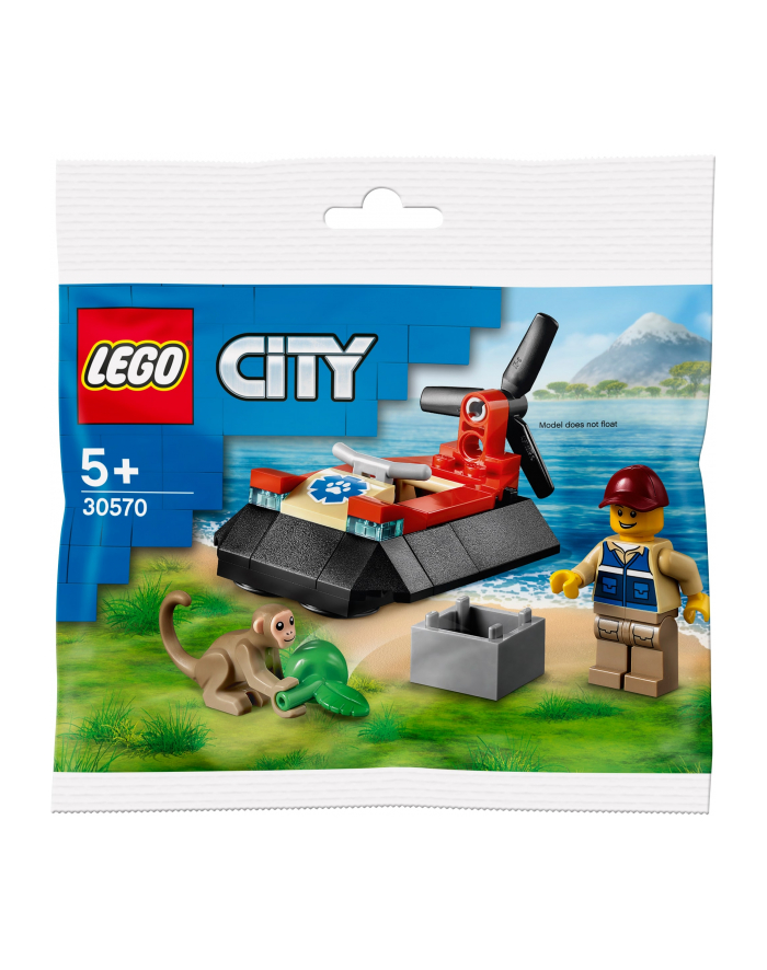 LEGO 30570 City Animal Rescue Hovercraft Construction Toy główny