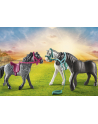 PLAYMOBIL 70999 3 horses: Friesian, Knabstrupper ' Andalusian, construction toy - nr 2