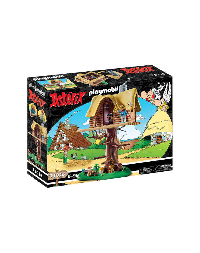 Playmobil Asterix: Troubadix with tree house - 71016 główny