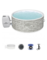 Bestway LAY-Z-SPA Vancouver AirJet Plus whirlpool, with app control, swimming pool (light grey, 155cm x 60cm) - nr 2
