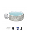 Bestway LAY-Z-SPA Vancouver AirJet Plus whirlpool, with app control, swimming pool (light grey, 155cm x 60cm) - nr 30