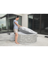 Bestway LAY-Z-SPA Vancouver AirJet Plus whirlpool, with app control, swimming pool (light grey, 155cm x 60cm) - nr 51