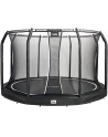 Salta trampoline Premium Ground, fitness device (Kolor: CZARNY, round, 427 cm, incl. safety net) - nr 1