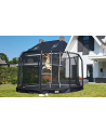 Salta trampoline Premium Ground, fitness device (Kolor: CZARNY, round, 427 cm, incl. safety net) - nr 2