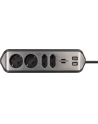 Brennenstuhl estilo corner power strip 4-way (Kolor: CZARNY/stainless steel, 2x USB) - nr 9