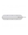 Brennenstuhl estilo corner power strip 4-way (Kolor: BIAŁY/stainless steel, 2x USB) - nr 22