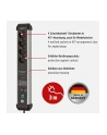 Brennenstuhl Premium protection Line 4-way, power strip (Kolor: CZARNY/silver, 60,000 A surge protection , 3 meters) - nr 11