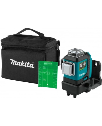 Makita cordless multi-line laser SK700GDZ, 12 volts, cross line laser (Kolor: CZARNY/blue, green laser lines, without battery and charger)