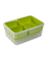 Emsa CLIP ' GO Lunchbox XL, lunch box (green/transparent, with inserts) - nr 6