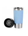 Emsa TRAVEL MUG Waves thermal mug (light blue/stainless steel, 0.36 liters) - nr 3