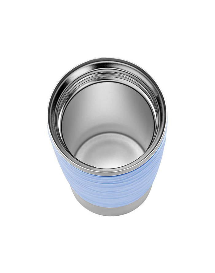 Emsa TRAVEL MUG Waves thermal mug (light blue/stainless steel, 0.36 liters) główny