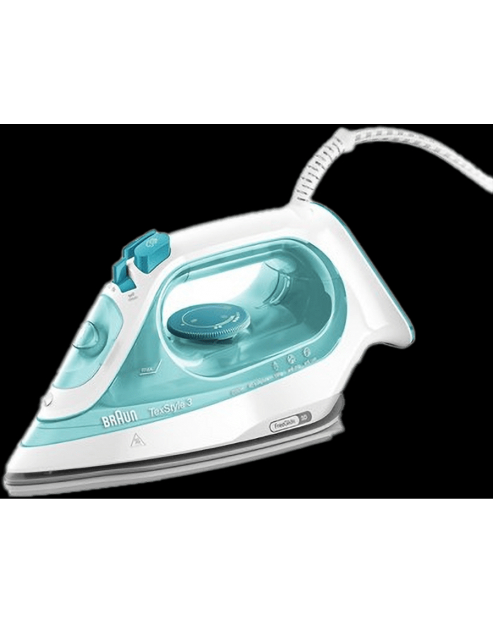 Braun Texstyle3 SI3041GR steam iron, turquise/Kolor: BIAŁY główny