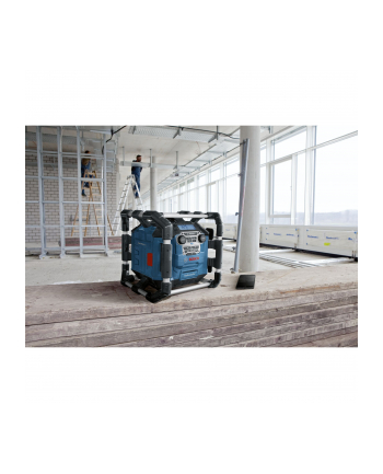 bosch powertools Bosch GPB 18V-5 C, construction site radio (blue/Kolor: CZARNY, FM, Bluetooth)