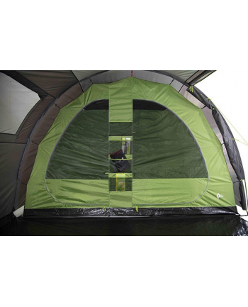 High Peak family tunnel tent Ancona 5.0 (dark grey/green, model 2022)