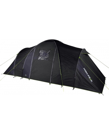 High Peak dome tent Como 4.0 (dark grey/green, with 2 bedrooms, model 2022)