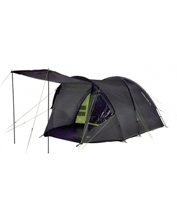 High Peak family dome tent Samos 5 (dark grey/green, with porch, model 2022)