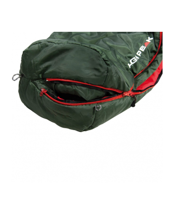 High Peak Black Arrow, sleeping bag (green/red)