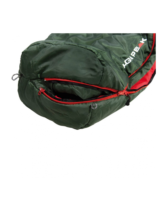 High Peak Black Arrow, sleeping bag (green/red) główny