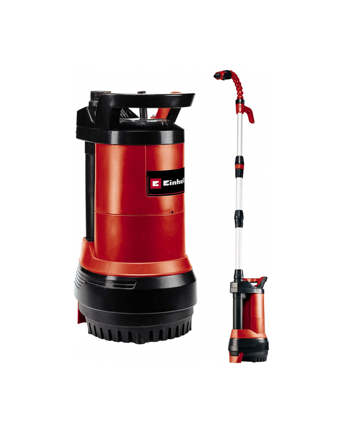 Einhell rain barrel pump GE-PP 5555 RB-A, submersible / pressure pump (red/Kolor: CZARNY, 550 watts) główny