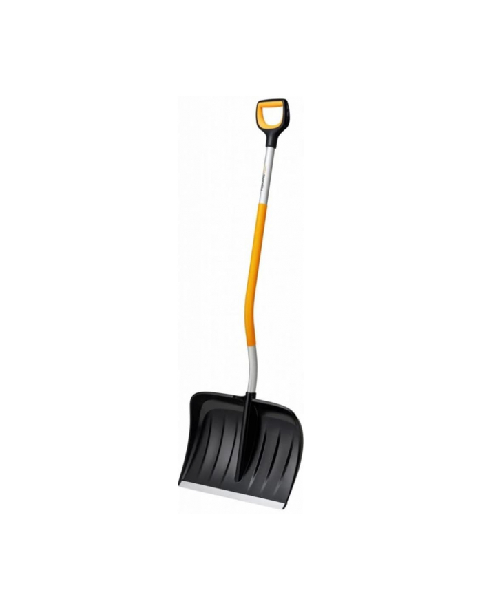 Fiskars X-series ergonomic snow remover, curved, snow shovel (Kolor: CZARNY/yellow, 53cm) główny