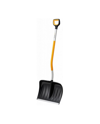 Fiskars X-series ergonomic snow remover, curved, snow shovel (Kolor: CZARNY/yellow, 53cm)