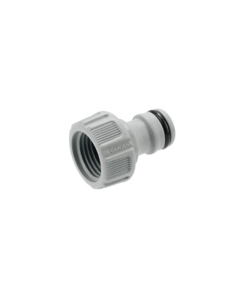 GARD-ENA tap connector 21mm (G 1/2 ''''), tap piece (grey)