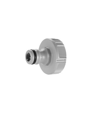 GARD-ENA tap connector 33.3mm (G 1''''), tap connector (grey)