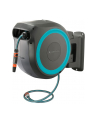 GARDENA Wall-Mounted Hose Box RollUp XL, 35 meters, hose reel (grey/turquoise) - nr 3